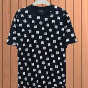 Men's Amiri Round Neck Printed Short Sleeve
